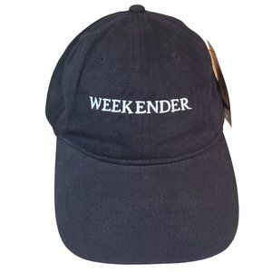 Womens Adult Adjustable Ady Belle "Weekender" Hat Cap Black